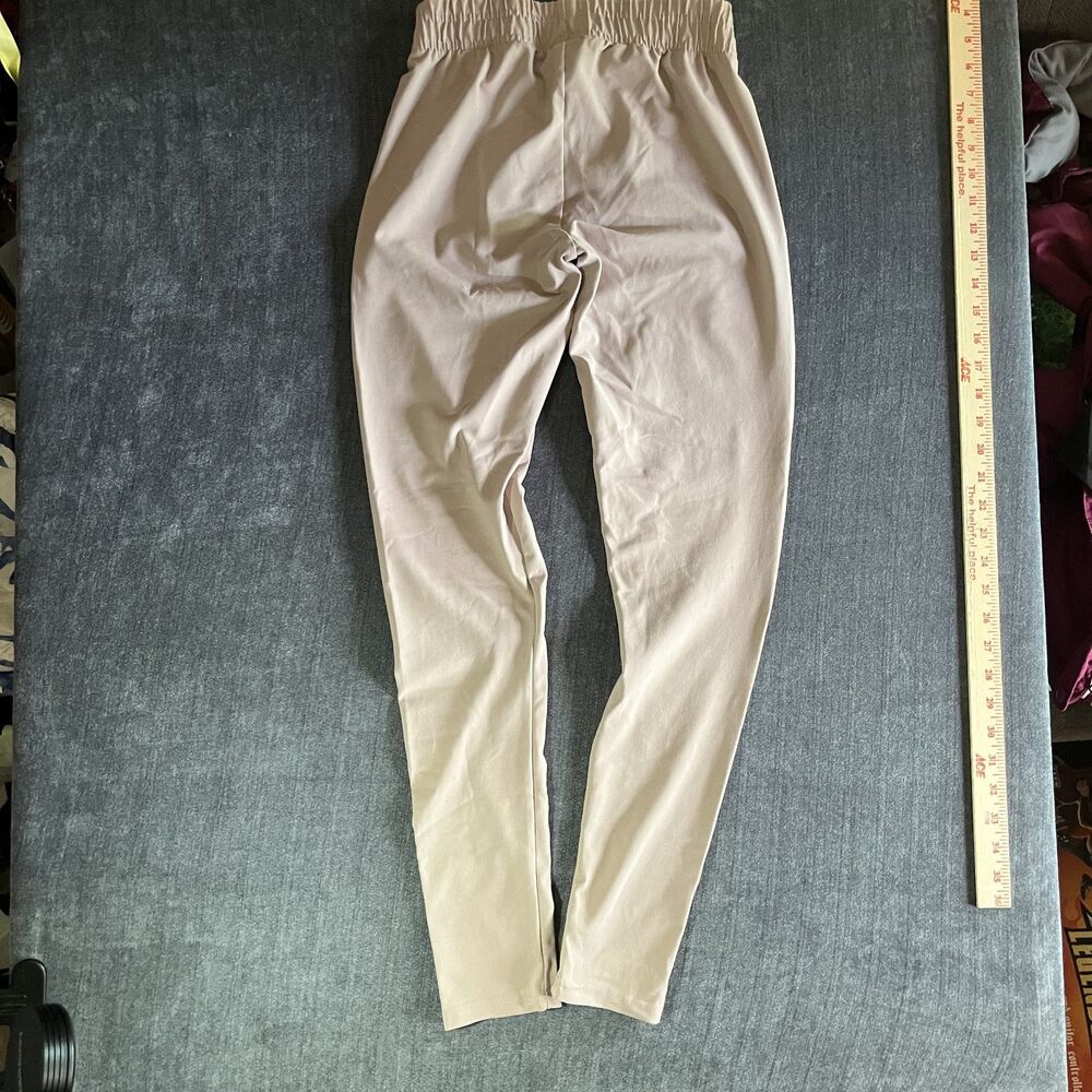 Gymshark Women’s Core Leggings Taupe Size Small High‑Waist Workout Fitness Pants - Picture 3 of 7
